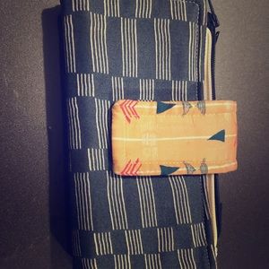 Handmade dave ramsey style wallet. Super cute!